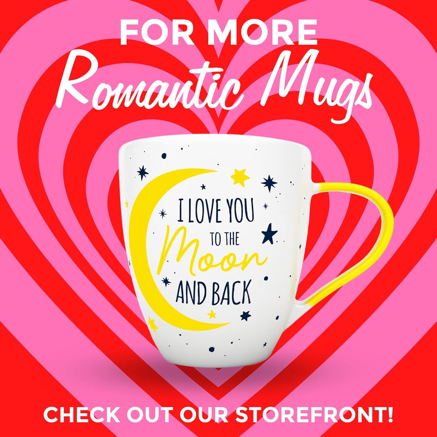 : Valentine'S Day Gift - I Love You Mug - 400Ml - Award Winning Gift Retailer